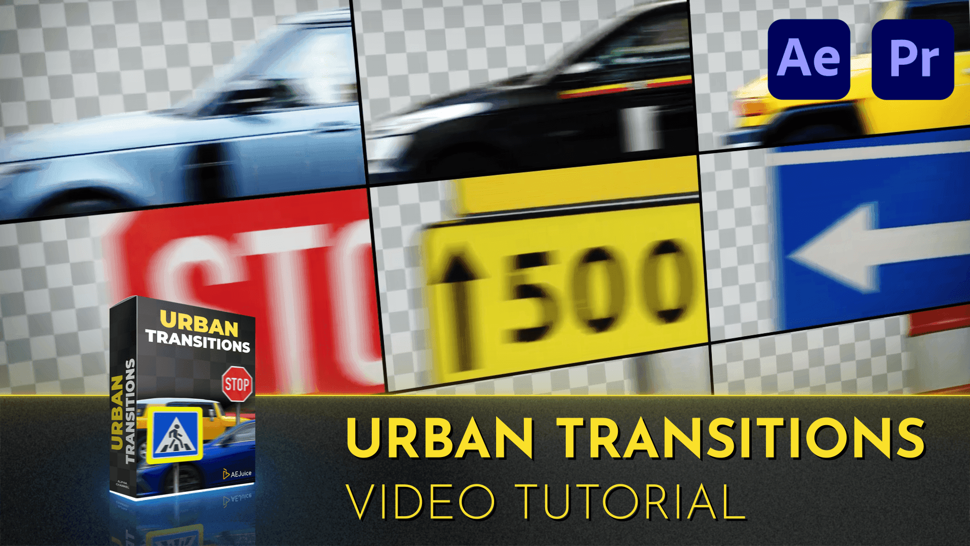 Urban Transitions | Video Tutorial | After Effects | Premiere Pro