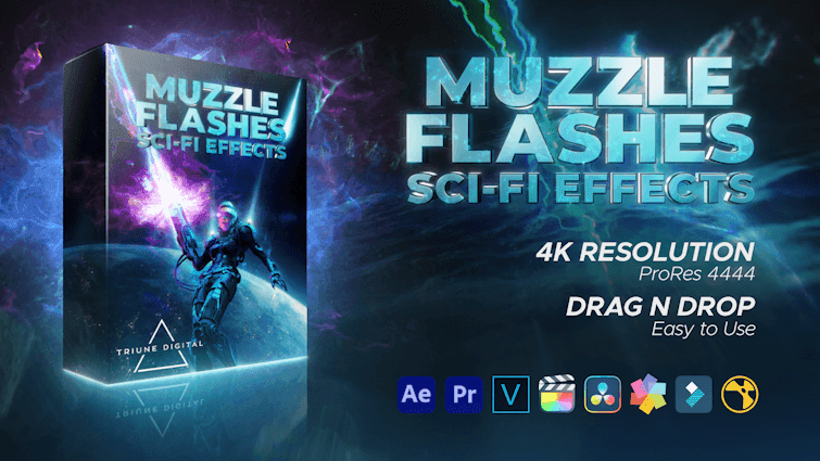 Muzzle Flashes Sci-Fi Effects