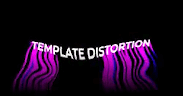 Distortion Titles example