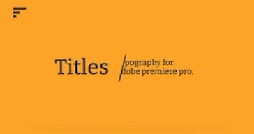 Motion Titles example