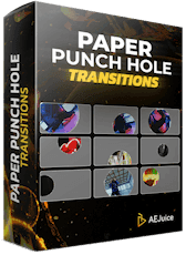 Paper Punch Hole Transitions