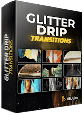 Glitter Drip Transitions