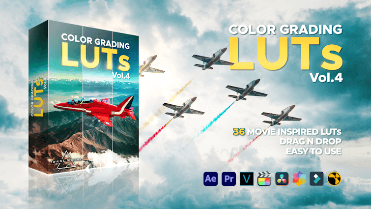 Color Grading LUTs Volume 4