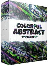 Colorful Abstract Typography