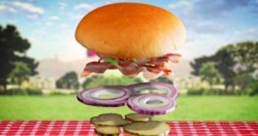 Burger Promo example