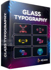 Glass Typography