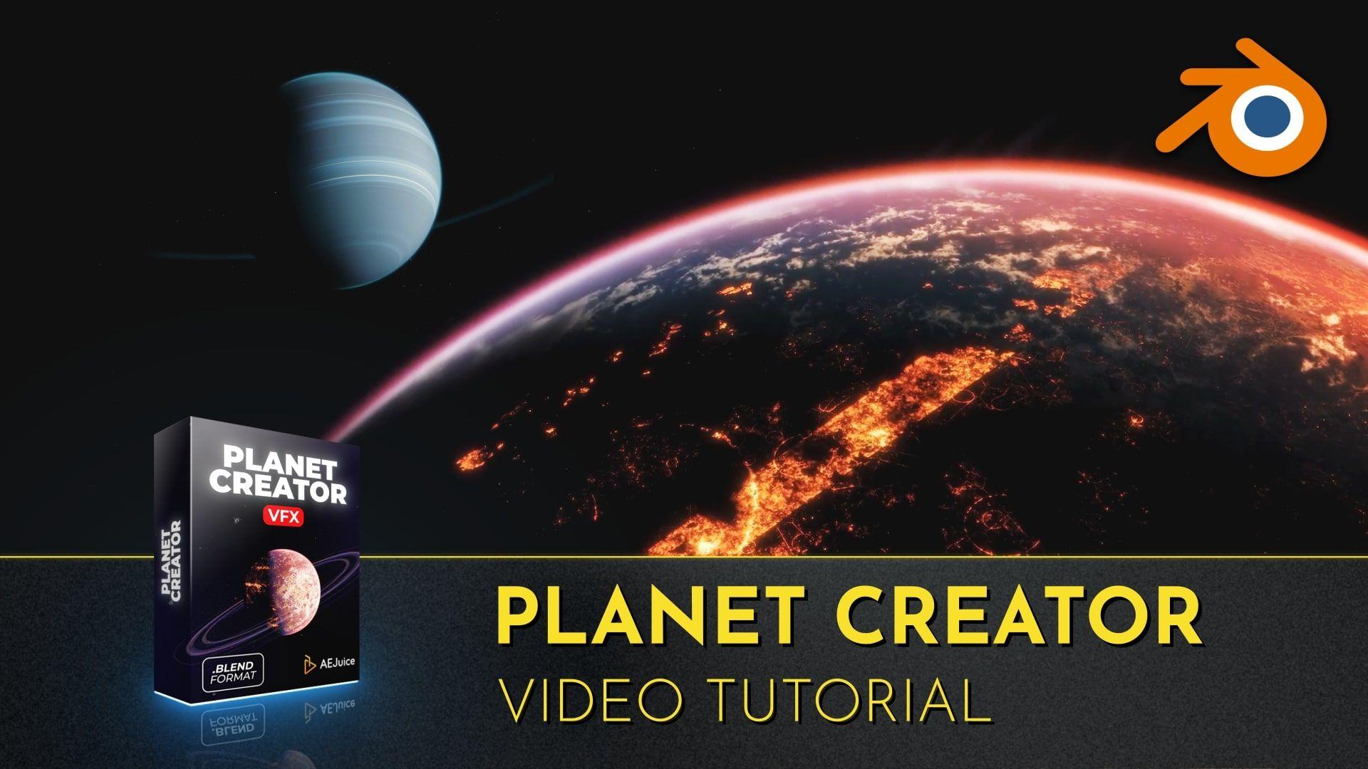 Planet Creator First Steps | Blender Video Tutorial