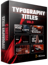 Typography Titles Volume 3