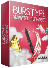 Burstype Animated Alphabet