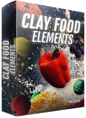 Clay Food Elements