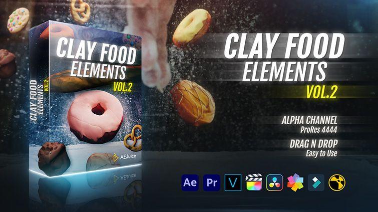 Clay Food Elements Volume 2