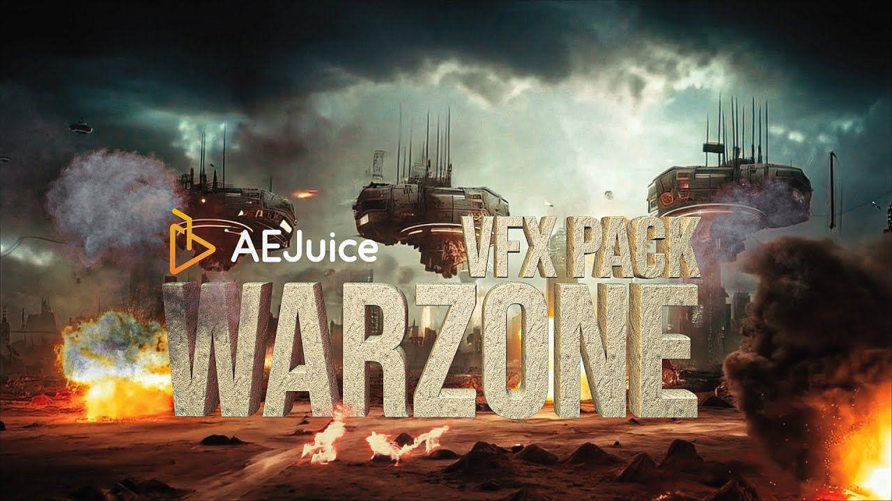 AEJuice Warzone VFX Pack | VFX Bundle | VFX Tutorial