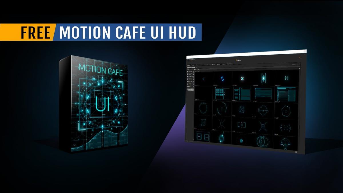 Motion Cafe UI HUD Package