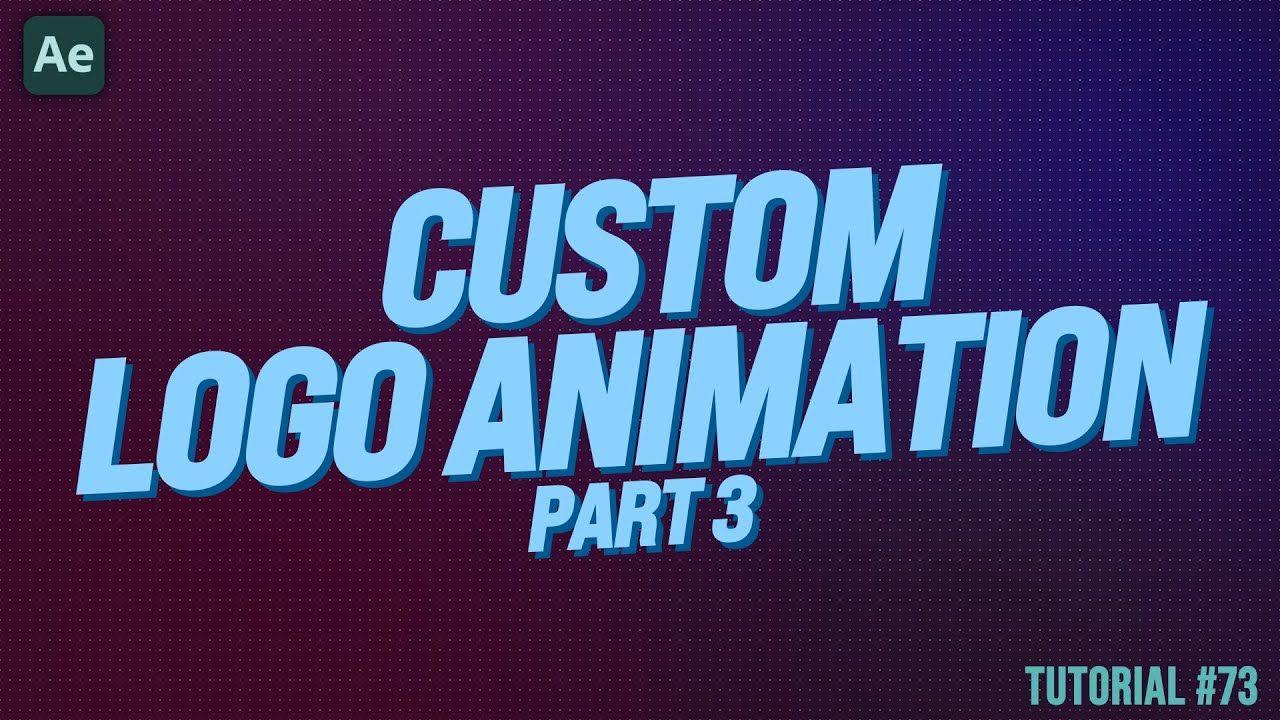 Custom Logo Animation | Adobe After Effects Tutorial