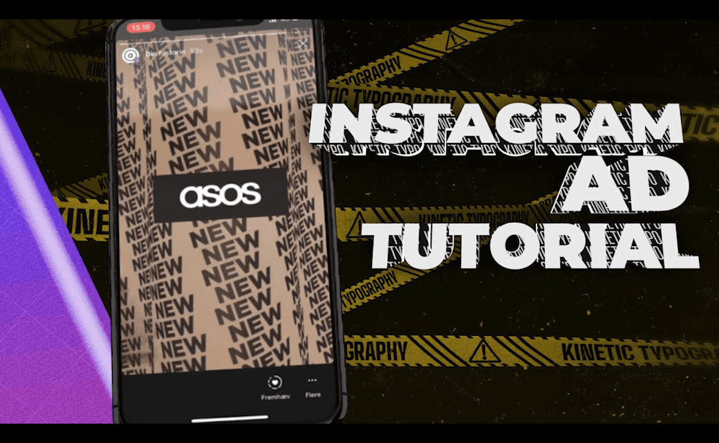 Animating an Instagram Story Ad Using AEJuice Kinetic Typography Tutorial
