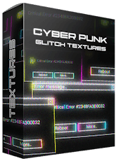 Cyberpunk Glitch Texture Pack