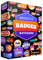 Animated Sales Badges