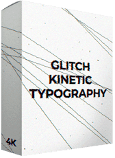 Glitch Kinetic Typography