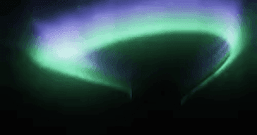 Night Sky Aurora example