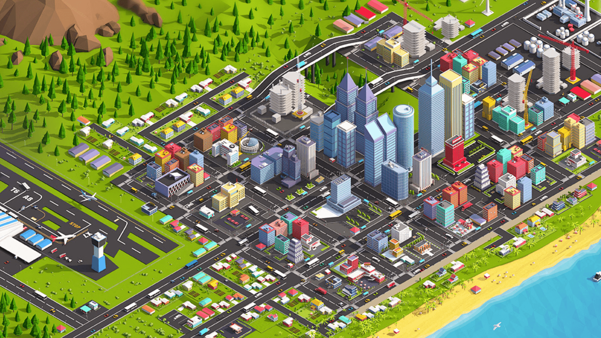 Product Low Poly Megapolis preview