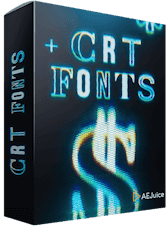 CRT Fonts