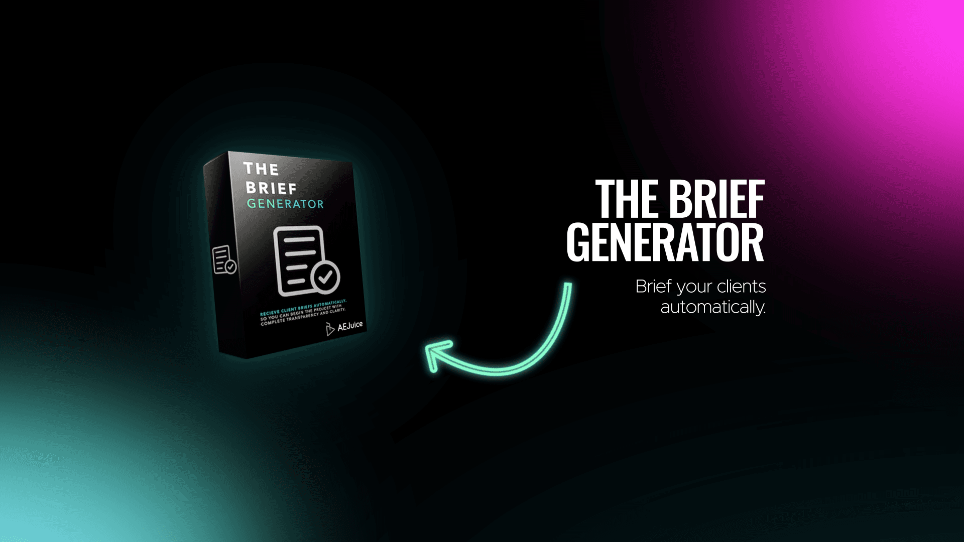 Product The Brief Generator preview