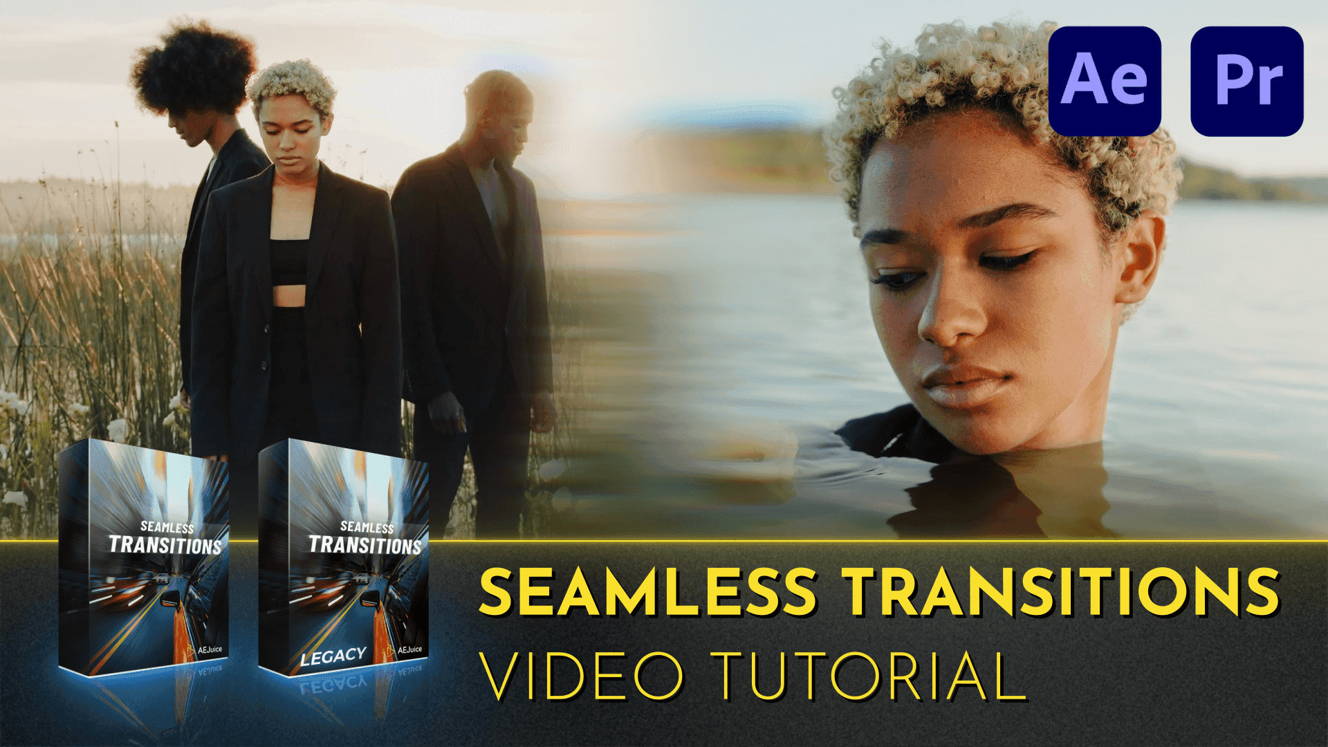 Seamless Transitions | Video Tutorial | After Effects | Premiere Pro